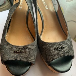 Coach Wedge Sandals